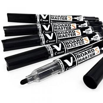 10er Pack Pilot Boardmarker V-Boardmaster 1,3mm schwarz