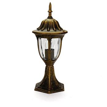 Milano Außenlichtanlage – rustikal, 43 cm, Gold Antik, E27, IP43