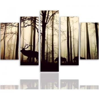 Enchanted Woods: 5-Piece Canvas