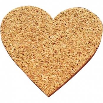 Cork Heart Wall Board
