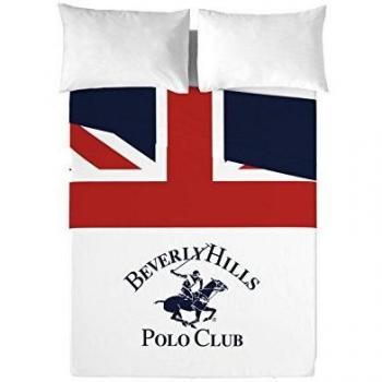 Beverly Hills Polo Club Parure de lit Madison Blanc/Rouge 180 cm