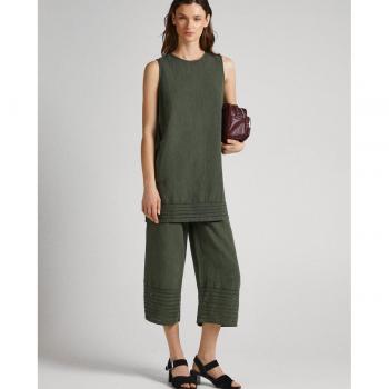 Pantalón Feva verde para mujer de Pepe Jeans