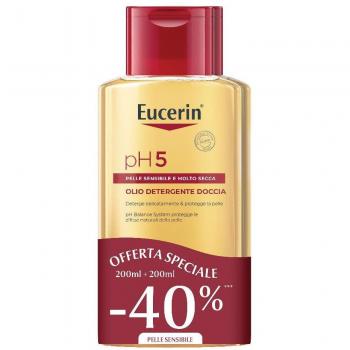 Eucerin bipacco ph5 olio detergente 200 ml + 200 ml