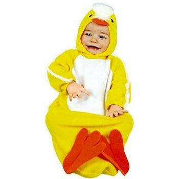 Widmann 3592C – Gelb-Weißes Küken‑Babykostüm für Fasching