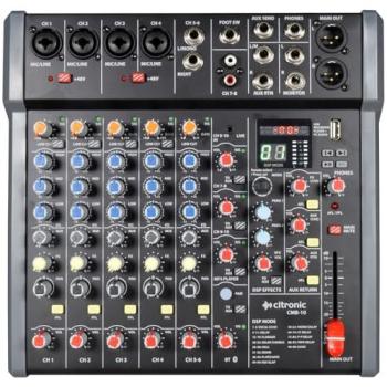 CITRONIC 170.89‑Pound DSP Mixing Console with BT Playback