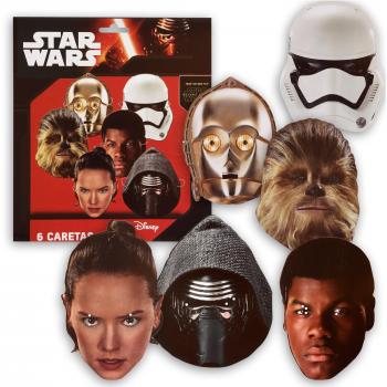 Ensemble Star Wars : 6 Masques Cartonnés