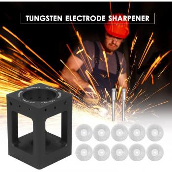 Outil de Pointe Tungstène – Aiguiseur 10 Diamants avec Pochette