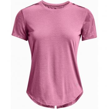 Camiseta de Manga Curta Feminina Under Armour Streaker Rosa