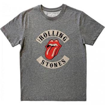T-shirt Biker Unisexe Rolling Stones XXL Gris