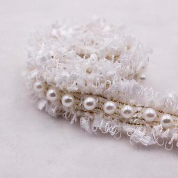 Encaje Bordado de Nylon para Trajes y Vestidos