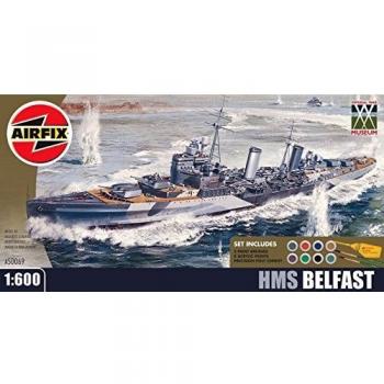 Airfix A50069 Imperial War Museum HMS Belfast 1:600 Boxed,complete/unused