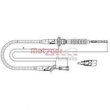 Metzger Kupplungsseil für Opel