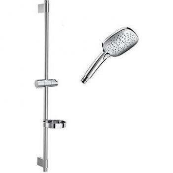 Douche carrée Roca 140 en chrome