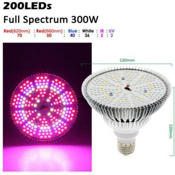 Luz LED de cultivo de 300W para plantas S1