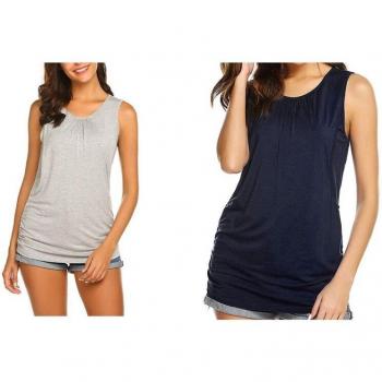 Camiseta Doble Capa para Maternidad