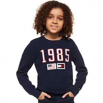 Vêtement à Manches Longues Tommy Hilfiger 1985 Th, Coloris Bleu Marine (Black Iris 002), T