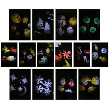 Projecteur LED Saisonnier avec Lentille Flocon de Neige