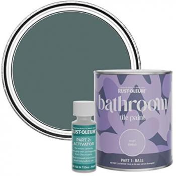 Deep Sea Green Bathroom Tile Coating – Rust‑Oleum Matte, 750 ml