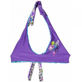 Parte superior de bikini twister 768311-103 PROTEST XS violeta