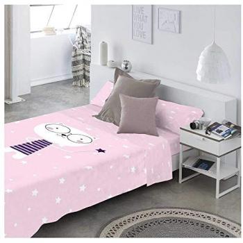 Juego de Sábanas Clara 100% Algodón para Cama de 105