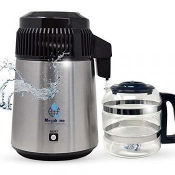 Megahome distillateur d'eau en inox 304 avec carafe