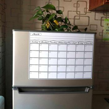 Magnetic Message Board for Monthly Planning