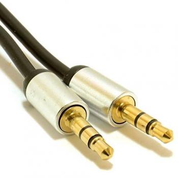 Aluminium 3.5mm Stereo Audio Cable 2m