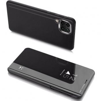Coperchio Clear View per Samsung Galaxy A22 4G – Stile Nero e Protettivo