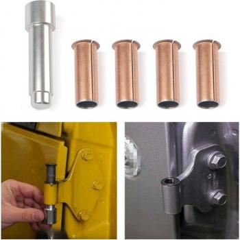 Kentrol Door Hinge Pin Liners Bushings Kit for Jeep Wrangler 07-18