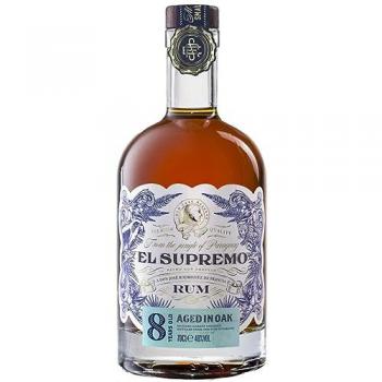 El Supremo 8 Jahre alter Rum aus Eichenfässern 40% Vol. 0,7l