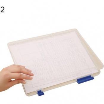 Clear A4 Paper Storage Case