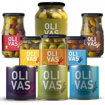 Oliven­Delikatessen aus Spanien – Mini‑Set