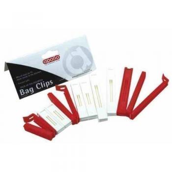 Apollo Dual‑Tone Bag Clips – 10 Count
