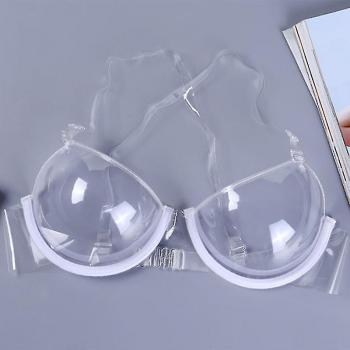 Soutien-gorge Invisible 3/4 Tasse Ultra-mince Transparent 36