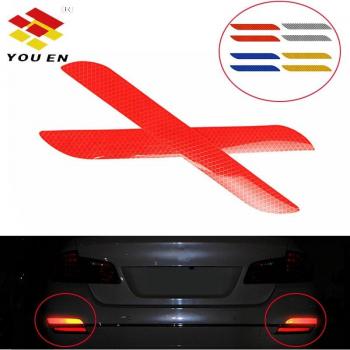 YOUEN 27.5X3cm Luminous Car Bumper Reflector