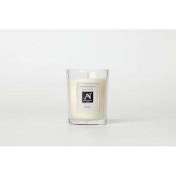 Aroma Naturals Violet Breeze 3‑Wick Scented Candle – Small White