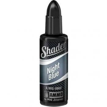 Night Blue Shader 10mL by Ammo by MIG
