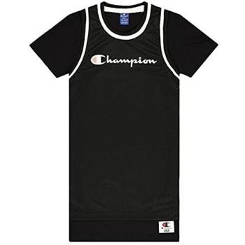 Vestido Champion Doble Capa Negro
