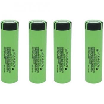 Jouym 4/8 Stuks 18650 Accu Set met Oplader 3.7V 3400mAh Li-Ion