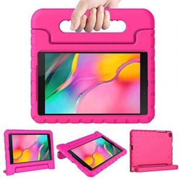 IMoshion kompatible Hülle für Samsung Galaxy Tab A 8.0 (2019) – Kinderfreundliche Tablethülle in Rosa