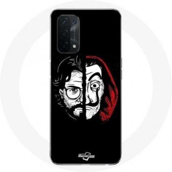 La casa de papel El Profesor Masken Hülle für Oppo A74 5G