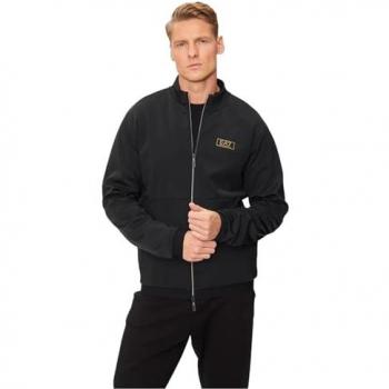 EA7 Emporio Armani Kapuzenpullover Schwarz Regular Fit L Herren