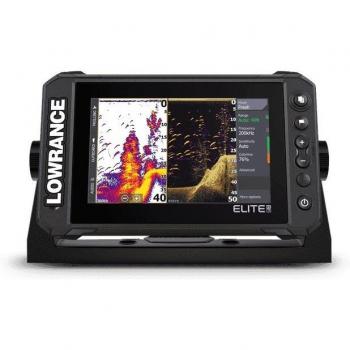 Lowrance Elite FS 7 with Active Imaging and Transom Mount Transducer