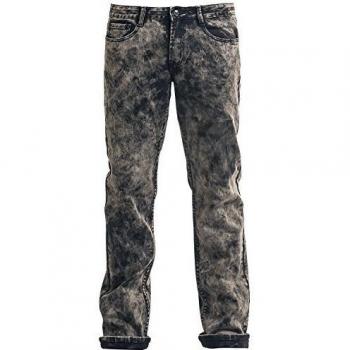 Rock Rebel by EMP Johnny Tinted (Pantalones Vaqueros) Negro W36L34
