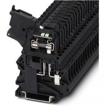 Morsetto portafusibili 6.2 mm Nero 1 pz