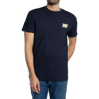 T‑shirt Tommy Jeans Regular Bubble Back Manica Corta Blu Navy S (Versione 2)