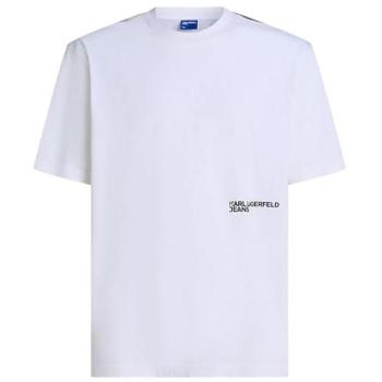 Maglia Karl Lagerfeld Jeans grigio/nero/bianco Relaxed Fit
