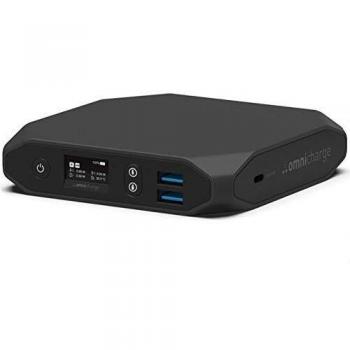 Omnicharge Omni 20c+ (20000 mAh, 100 W, 71 Wh), Powerbank, Schwarz
