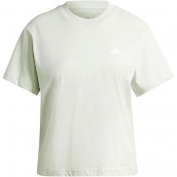Camiseta Adidas Essentials Small Logo Mujer Verde (S)