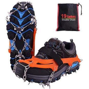 Rakaraka Tacos de Tracción para Caminar en Nieve, 19 Dientes